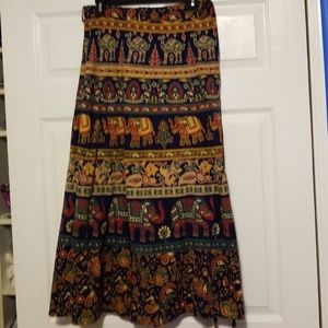 Wrap around Indian skirt